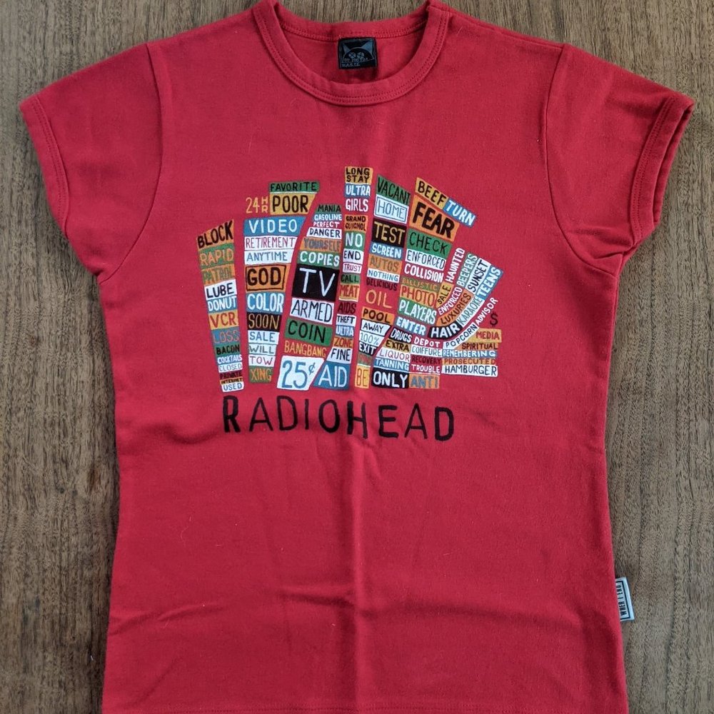 Radiohead Concert T-shirt